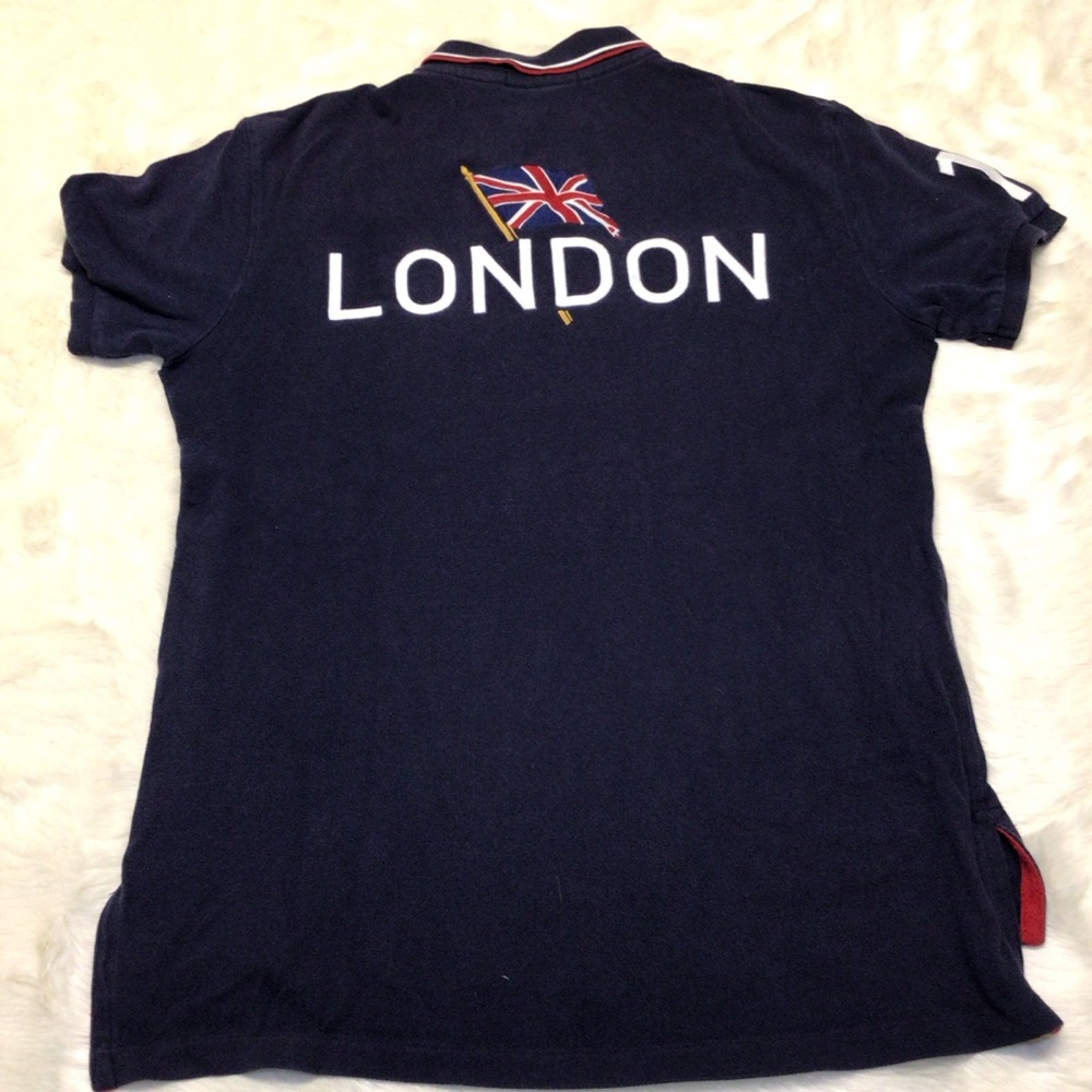 Polo Ralph Lauren Shirt 2012 ParaOlympic Team Outfitter London navy - Picture 5 of 5
